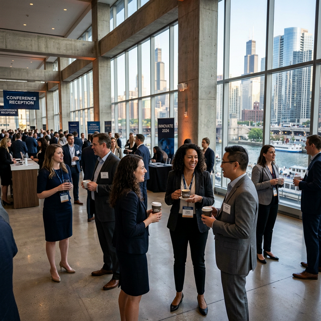 Professional networking at Toronto AI Summit